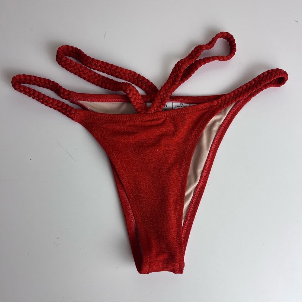 Revolve SomeDays Lovin Bikini Bottoms Womens Extra Small Swimsuit Swim Beach